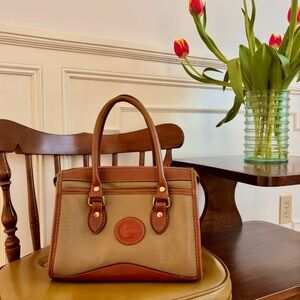 Vintage Dooney & Bourke Leather Handbag